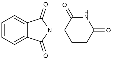 2-(2,6-Dioxo-3-piperidinyl)-1H-isoindole-1,3(2H)-dione(50-35-1)